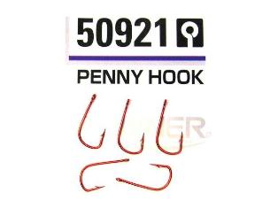 Крючки OWNER PENNY HOOK 50921 #12 RED Из Я Поймал