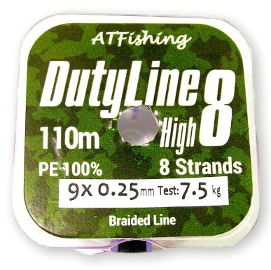 Шнур DutyLine Super 9 0,23мм 6,5кг Из Я Поймал