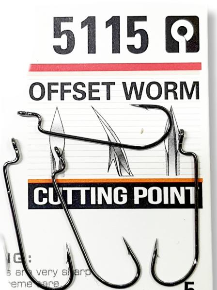 Крючок 5115 OFFSET WORM оффсетный  В Наличие 2 из 2 варианта  Из Я Поймал
