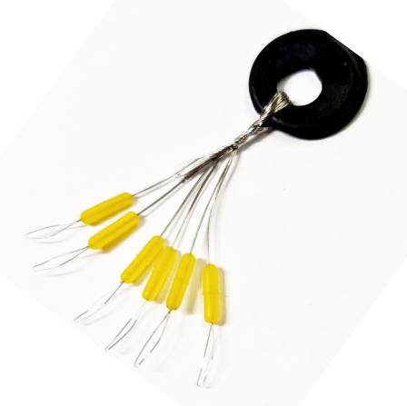 Стопор для поплавка вытянутый жёлтый р-р М, упа Из Я Поймал